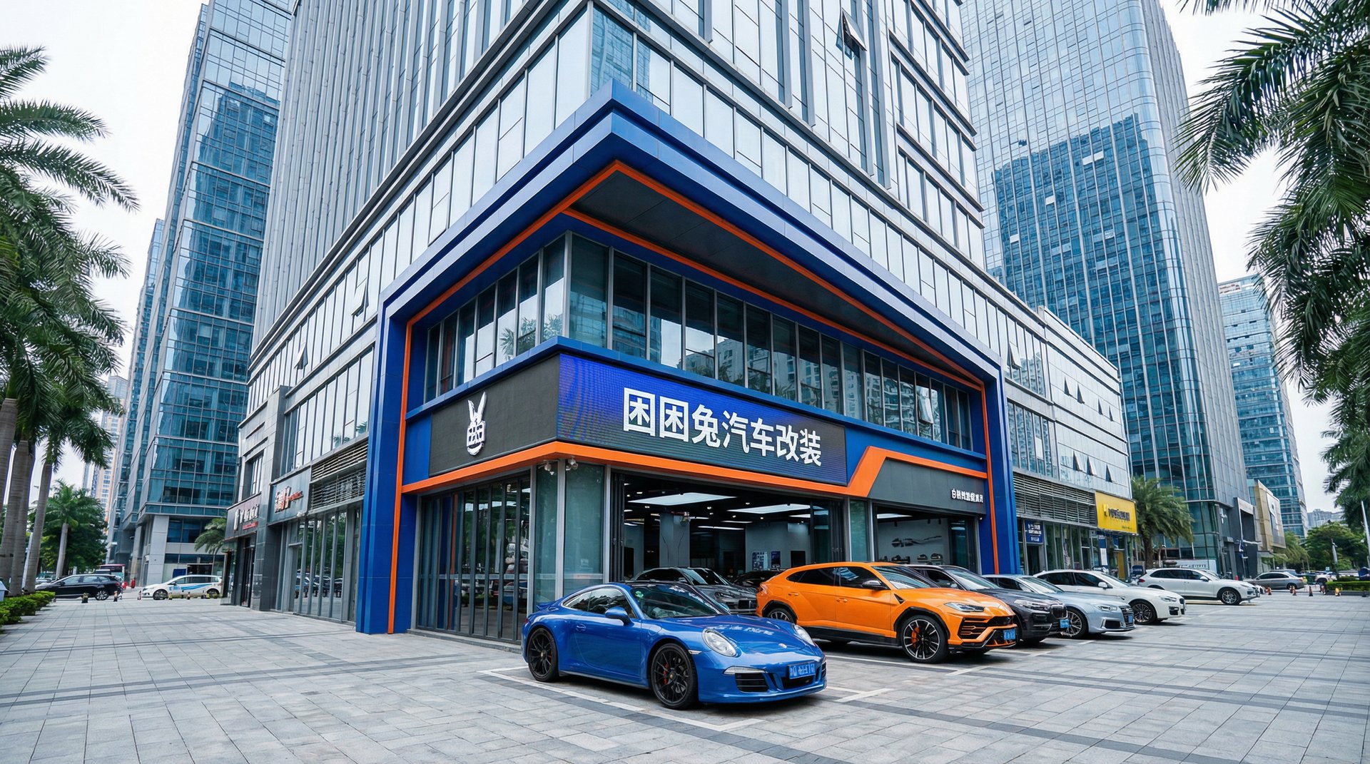 国产自拍门店外观